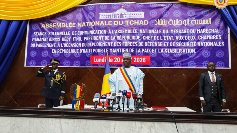 Le Tchad déploie 1.500 soldats en Haïti