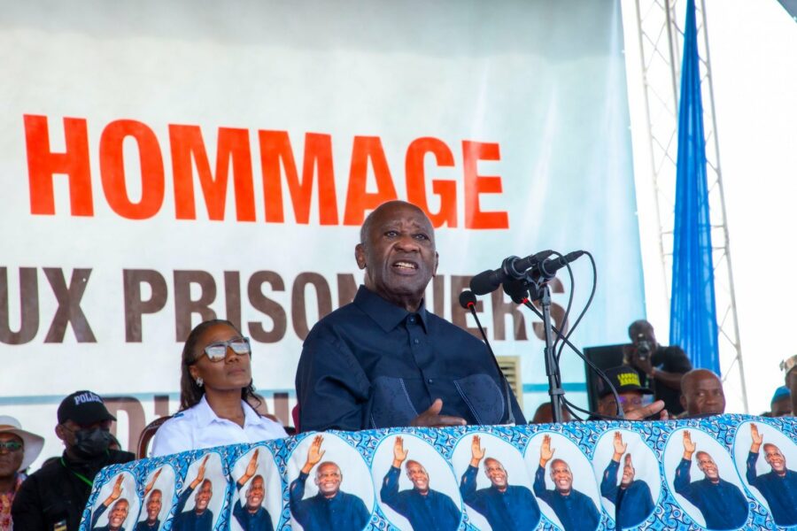 L’ex-président de la Côte d’Ivoire, Gbagbo fait état de «1.600 amis en prison»