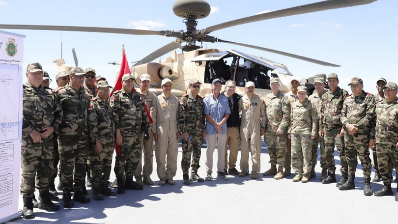 Maroc-USA-Défense : Les FAR réceptionnent un 2ème lot d’hélicoptères de combat américains “Apache AH-64E”