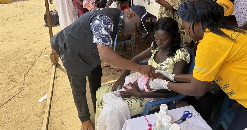 Lancement au Tchad d’une nouvelle campagne nationale de vaccination contre la poliomyélite
