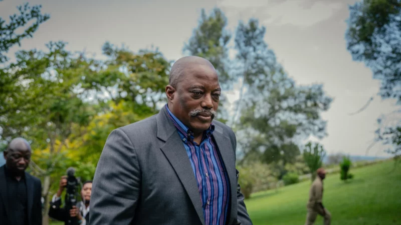 Kinshasa salue les sanctions américaines à l’encontre de l’ancien président congolais, Joseph Kabila