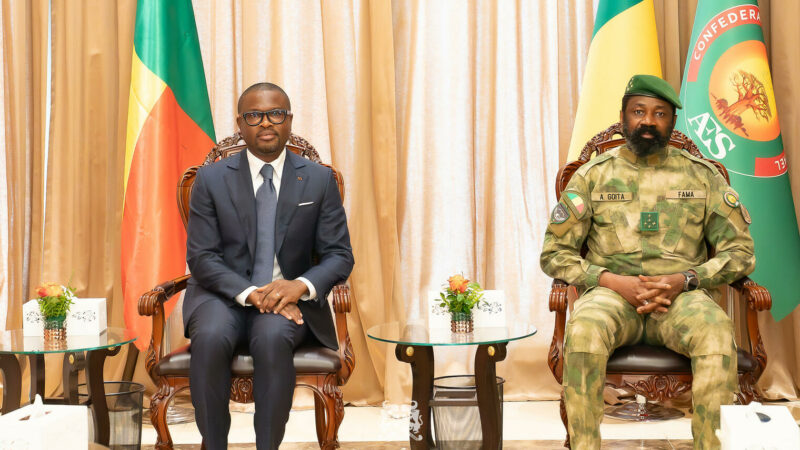 Le Mali et le Bénin décident de renforcer leur coopération dans plusieurs domaines