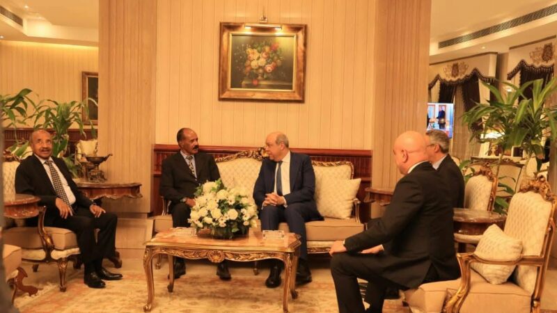 Le président érythréen Afwerki en visite officielle en Egypte