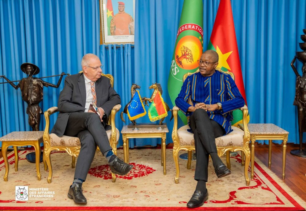 Le Burkina Faso proteste contre une résolution adoptée à son propos par le Parlement européen