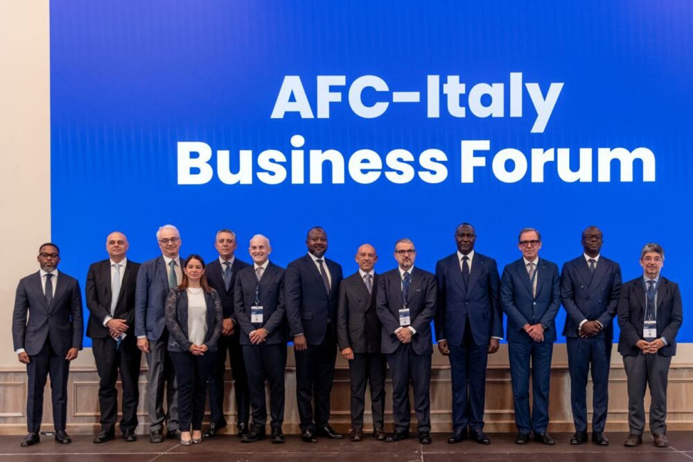 L’Africa Finance Corporation et l’Italie mobilisent des capitaux au profit de l’Afrique