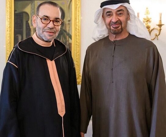 Rencontre à Rabat du Roi Mohammed VI avec le président des Émirats arabes unis