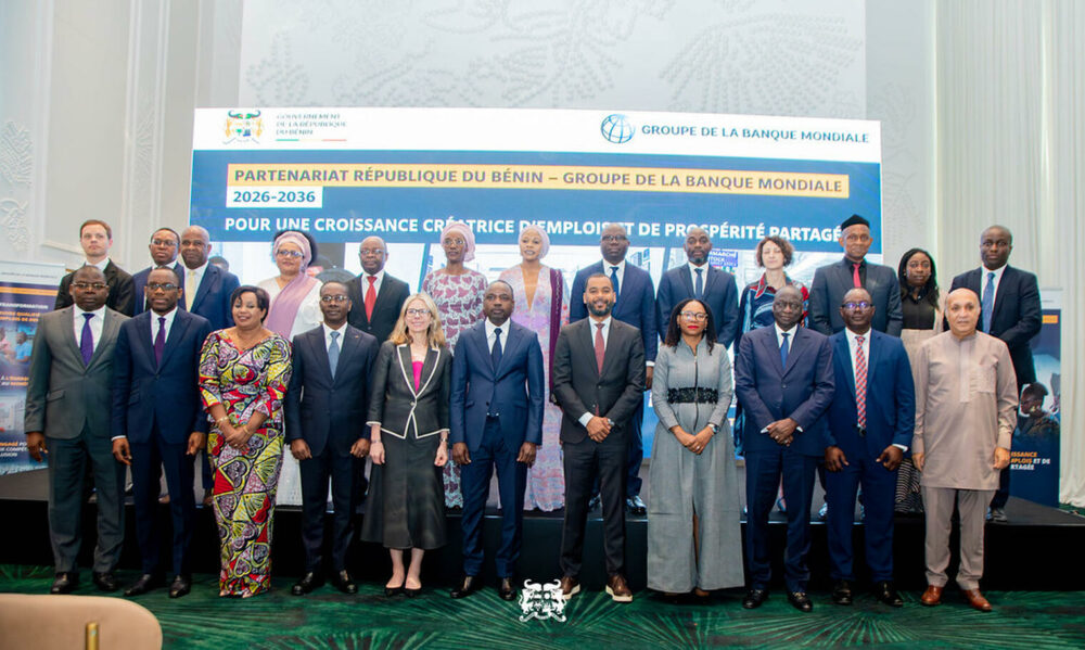 Le Bénin et la Banque mondiale lancent un partenariat décennal  pour l’emploi et le capital humain