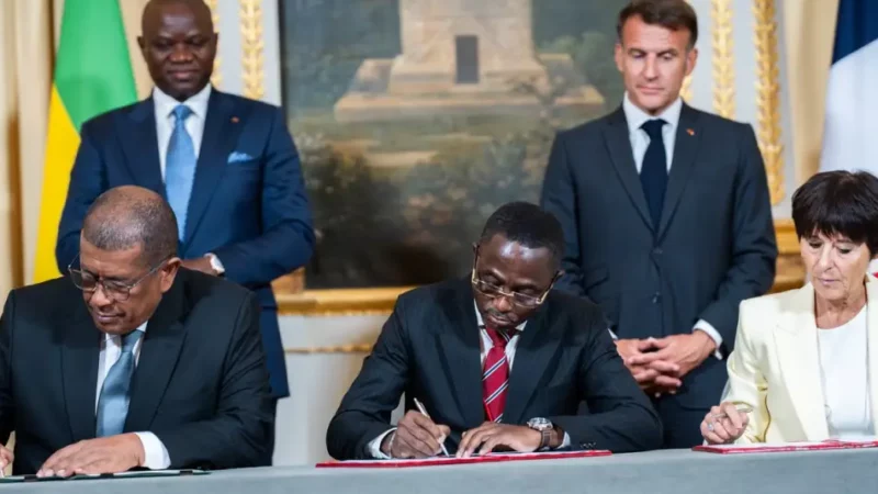 Partenariat franco-gabonais : Conclusion à Paris, de trois accords stratégiques visant l’amélioration du quotidien des populations gabonaises