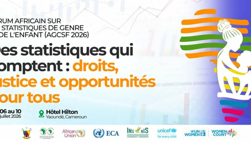 Yaoundé abritera début juillet, le premier Forum africain sur les statistiques de genre et de l’enfant