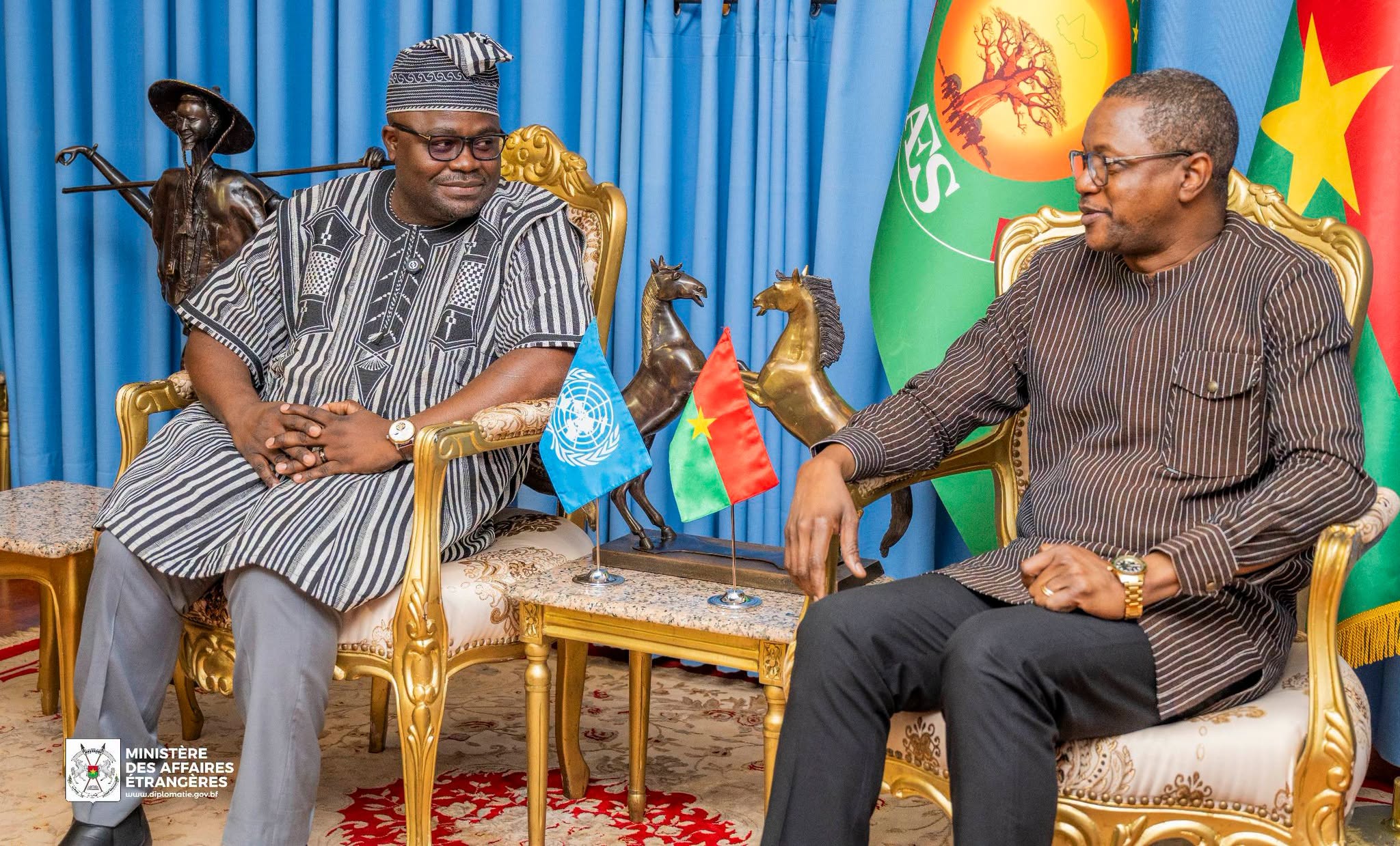 L’ONU s’engage à aligner pleinement ses interventions au Burkina Faso sur la vision du gouvernement burkinabè