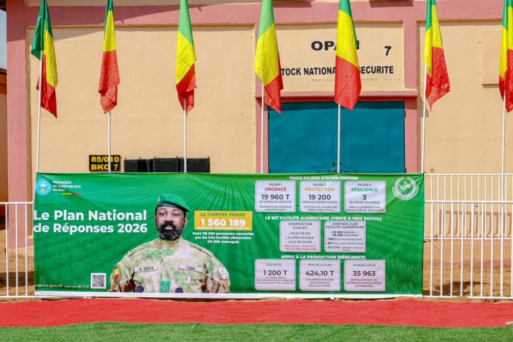 Le Mali lance le PNR 2026 à l’insécurité alimentaire et à la malnutrition