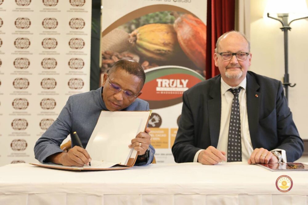Madagascar signe l’Accord internationale sur le cacao 2026