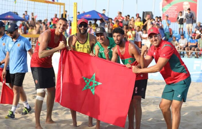 Le Maroc sacré champion d’Afrique de beach-volley 2026 et glane une médaille d’or et une d’argent