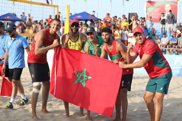 Le Maroc sacré champion d’Afrique de beach-volley 2026 et glane une médaille d’or et une d’argent