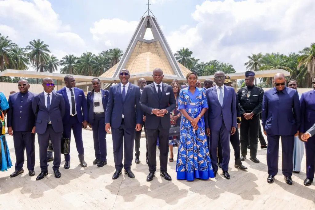 Gabon-Côte d’Ivoire : Oligui Nguema rend hommage à la mémoire du défunt président Félix Houphouët-Boigny
