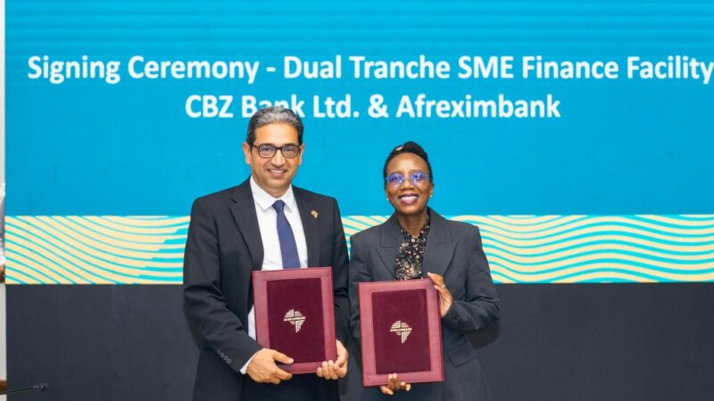 Afreximbank annonce la conclusion avec CBZ Bank de Zimbabwe, de trois accords d’un montant global de 190 millions de dollars