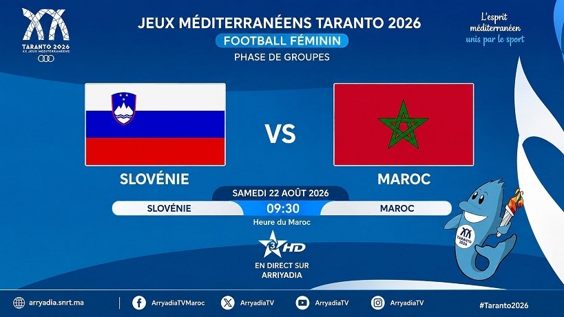 Football-Jeux méditerranéens 2026 : La sélection féminine marocaine U17 s’impose face à la Slovénie par 4-0