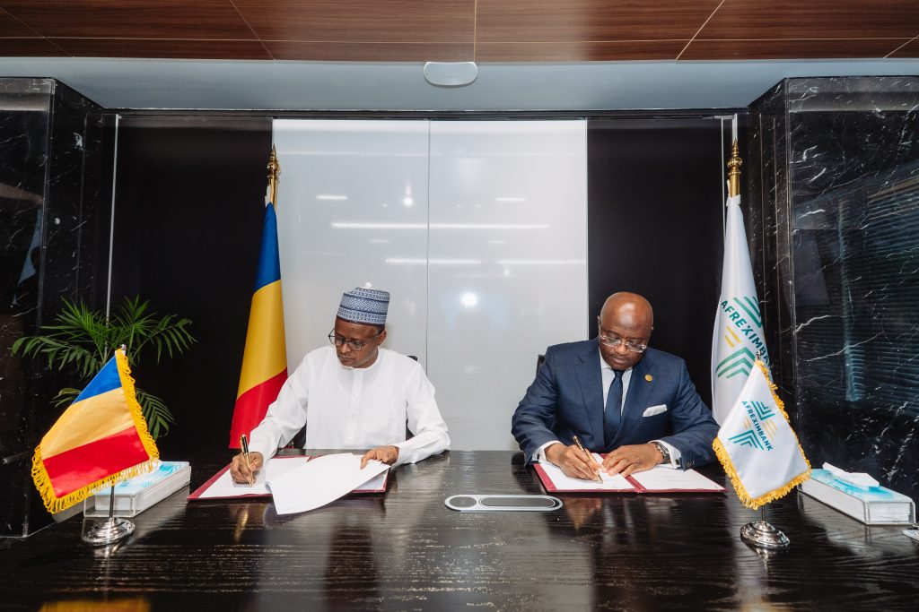 Afreximbank annonce l’octroi d’une facilité historique de 110 millions d’euros au profit du Tchad