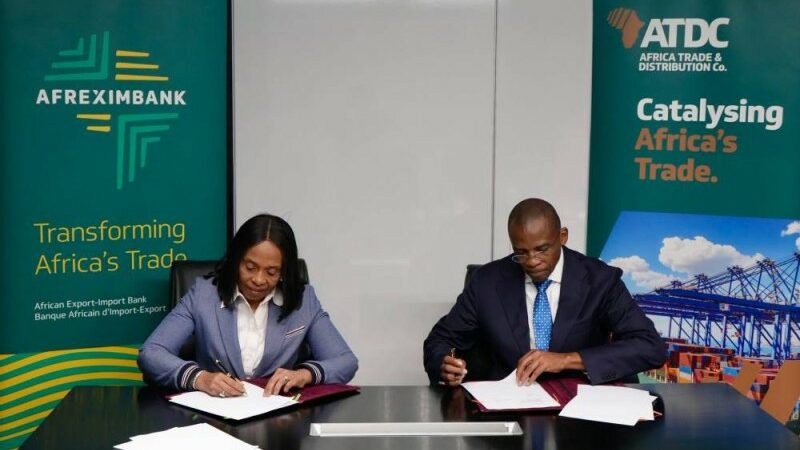 Commerce intra-africain : Afreximbank et ATDC annoncent une facilité de financement de 500 millions de dollars US