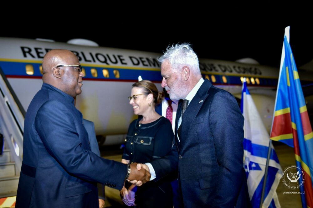 Le Président de la RDC, Félix Tshisekedi en visite officielle en Israël