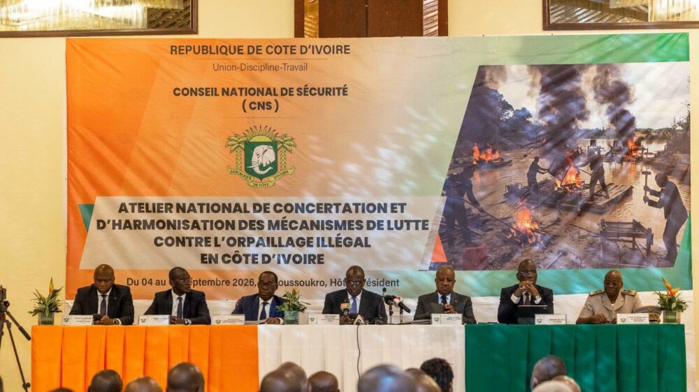 La Côte d’Ivoire se donne six mois pour éradiquer le phénomène de l’orpaillage illégal