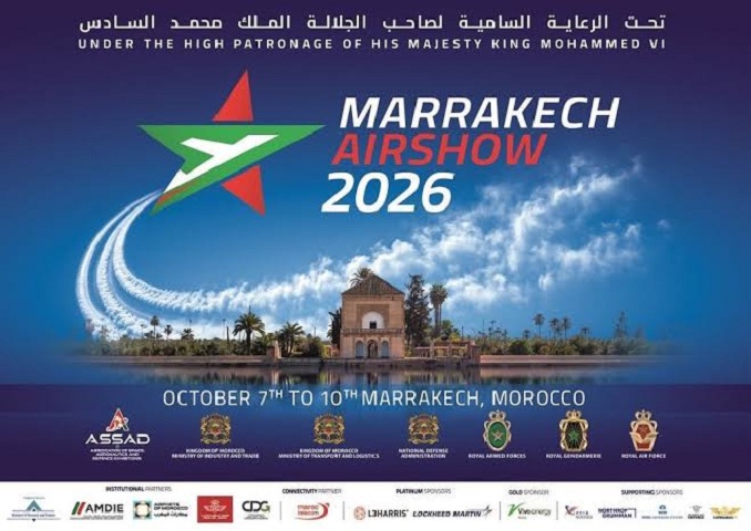 Marrakech Airshow 2026 : Le Maroc confirme ses ambitions dans l’aéronautique, la défense et l’espace