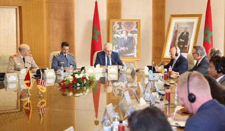 Abdeltif Loudyi reçoit à Rabat, une délégation du Congrès américain conduite en visite de travail au Maroc