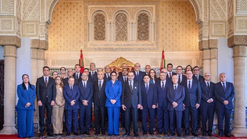 Le Roi Mohammed VI préside à Rabat, la cérémonie de nomination des membres du nouveau gouvernement